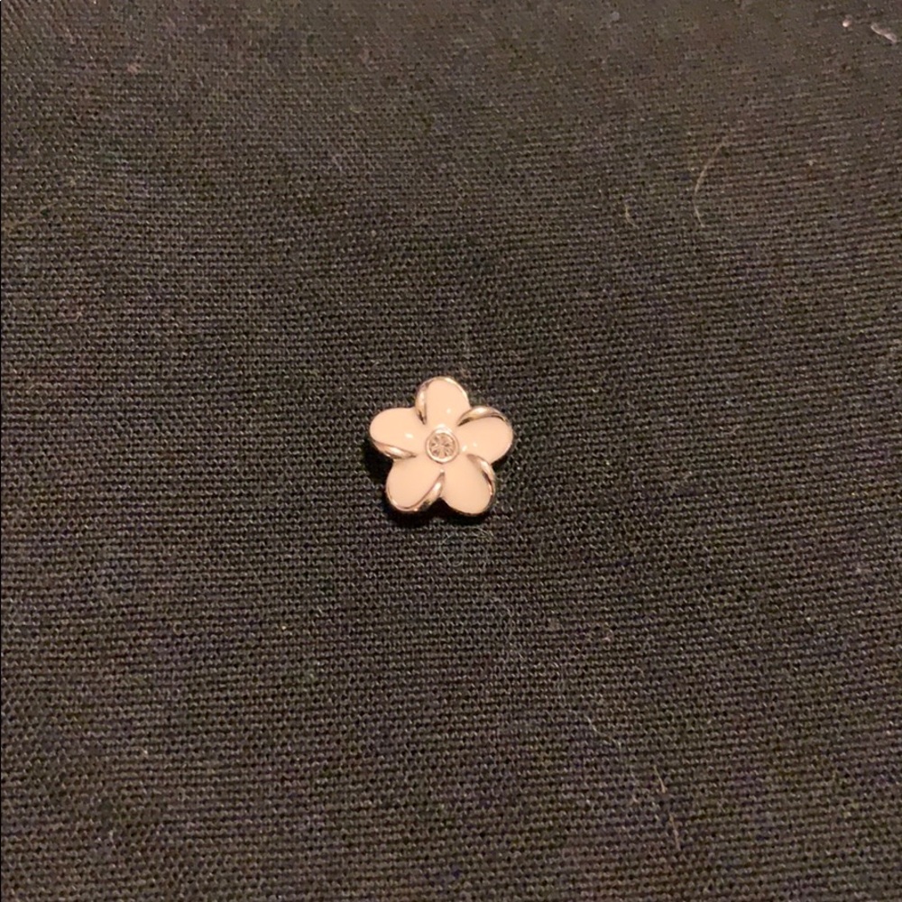 Origami owl flower charm
